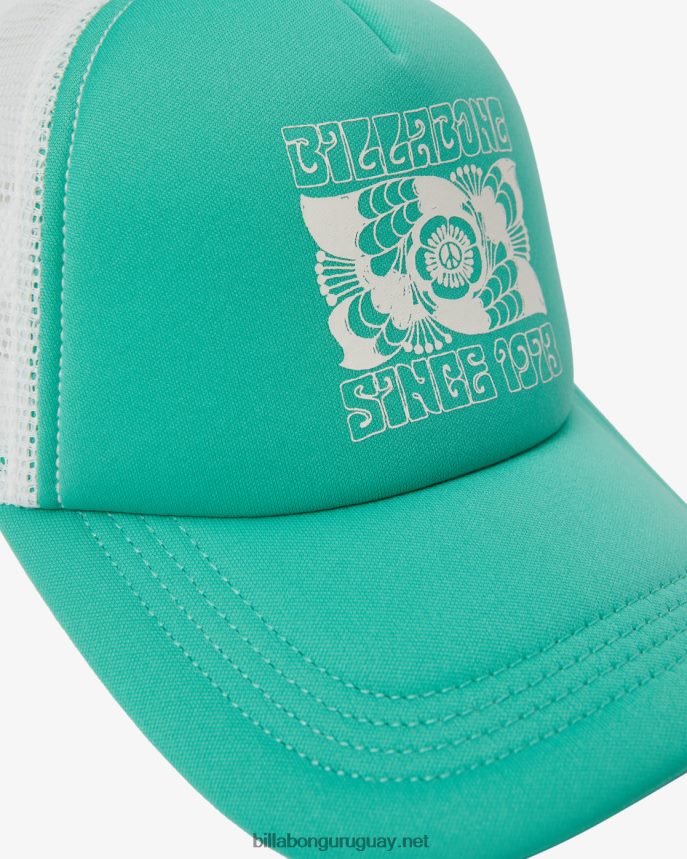 a través de las olas gorra de camionero mujer hierba dulce DR68442470 Billabong