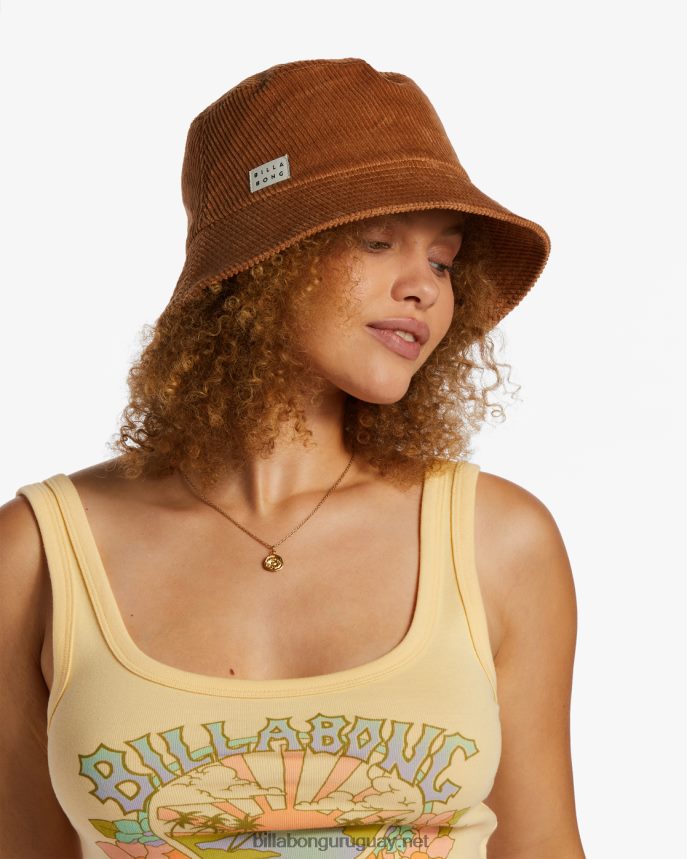 aquí vamos sombrero de cubo mujer sidra DR68442444 Billabong
