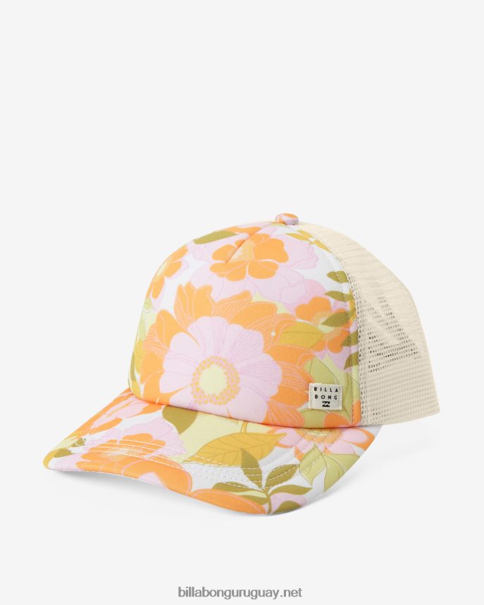 gorra de camionero Mashup Heritage mujer piel de naranja DR68442394 Billabong