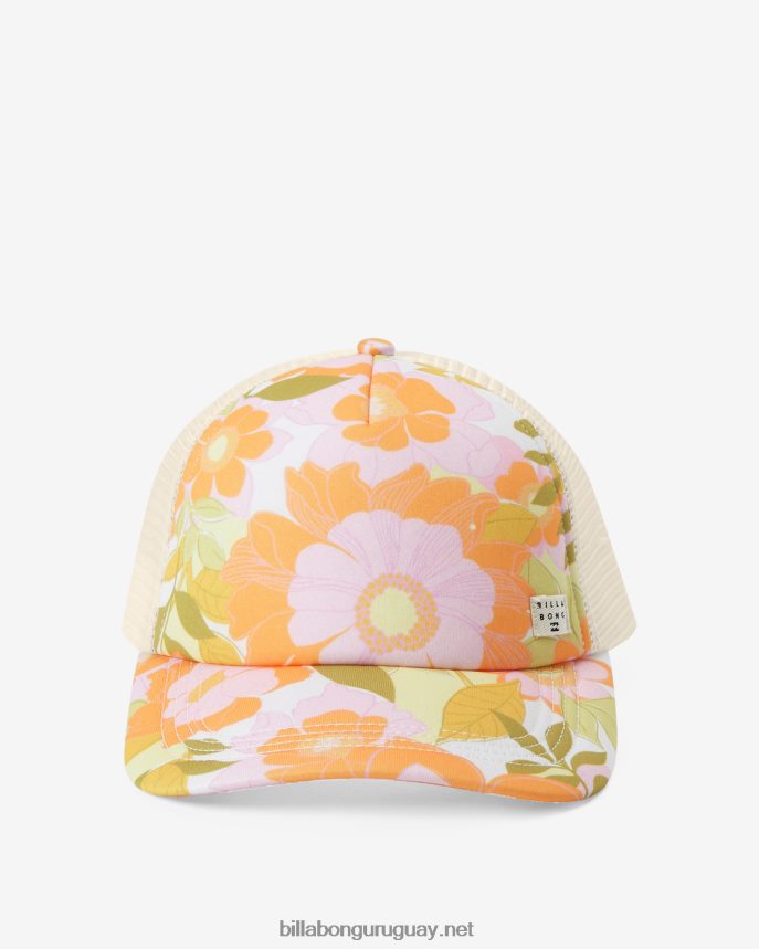 gorra de camionero Mashup Heritage mujer piel de naranja DR68442394 Billabong
