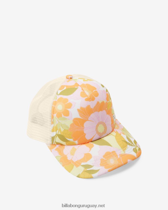 gorra de camionero Mashup Heritage mujer piel de naranja DR68442394 Billabong