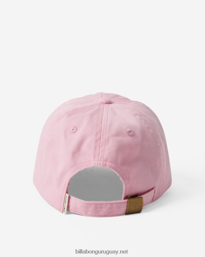 gorra de papá gorra strapback mujer senderos de color rosa claro DR68442406 Billabong