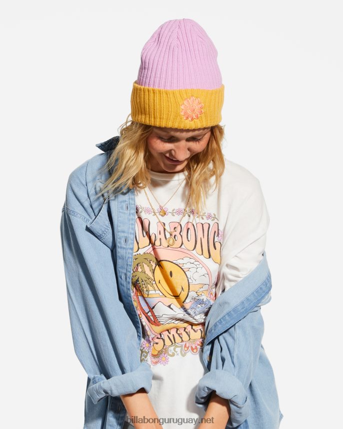 gorro billabong x smiley mujer días más brillantes DR68442475