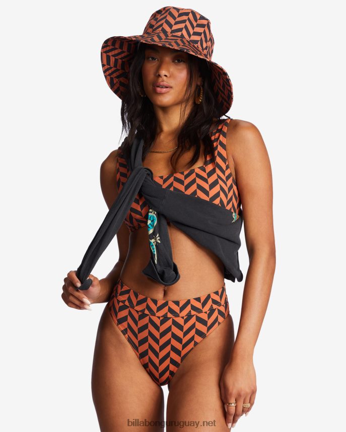 hora de brillar sombrero de pescador mujer ladrillo DR68442461 Billabong