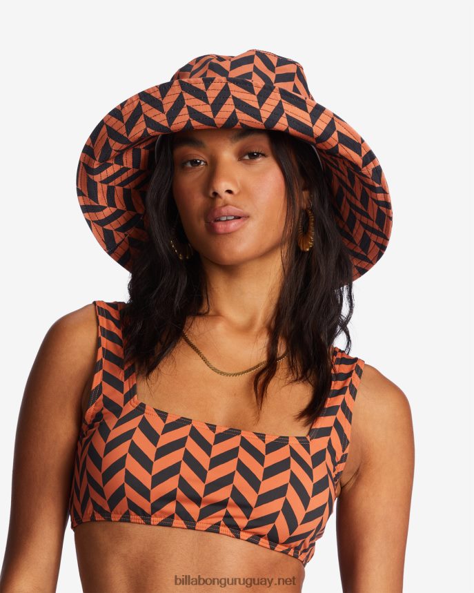 hora de brillar sombrero de pescador mujer ladrillo DR68442461 Billabong