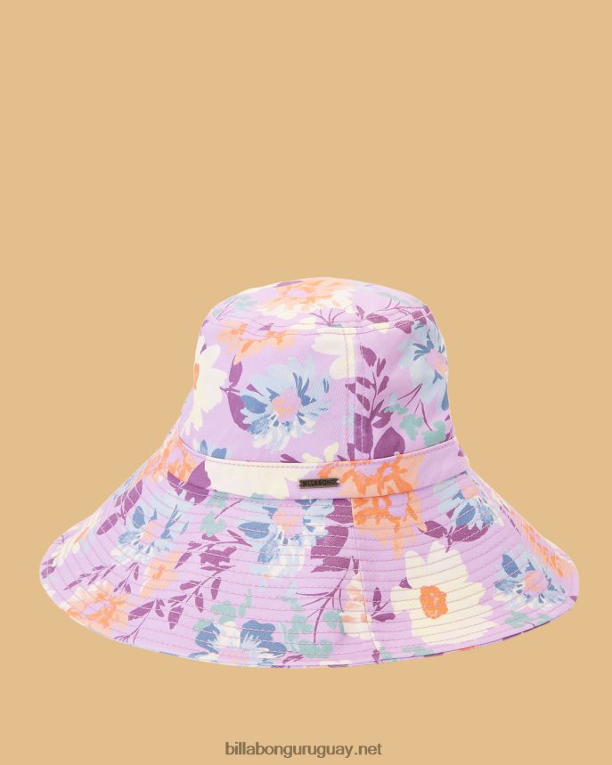 rubia salada empápalo sombrero de cubo mujer amor lila DR68442479 Billabong