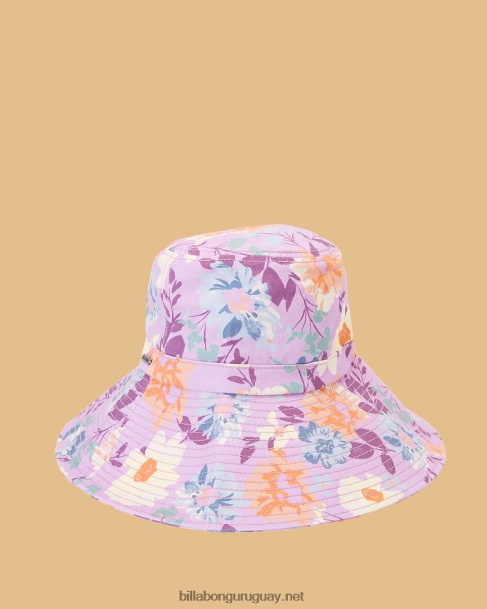 rubia salada empápalo sombrero de cubo mujer amor lila DR68442479 Billabong