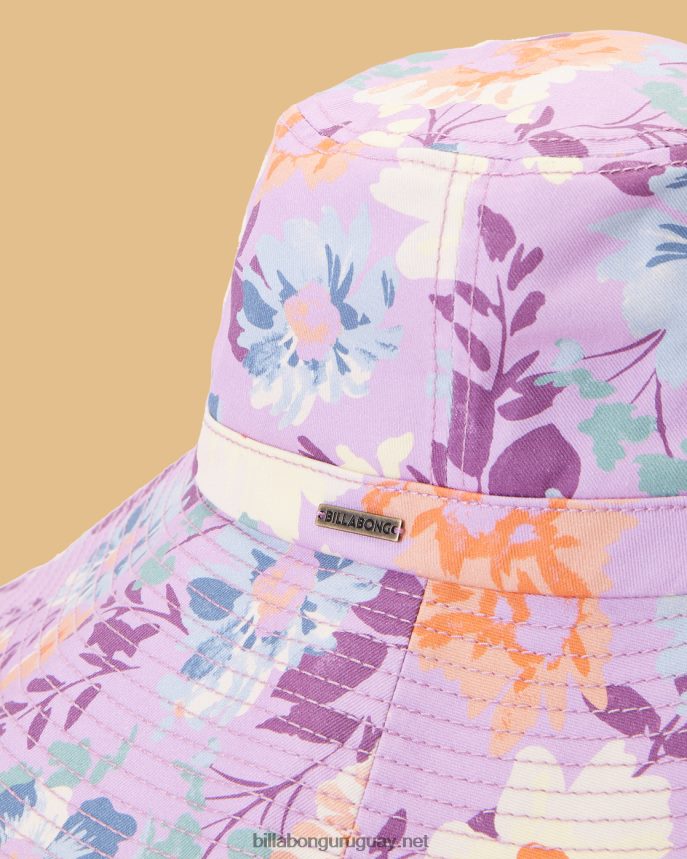rubia salada empápalo sombrero de cubo mujer amor lila DR68442479 Billabong