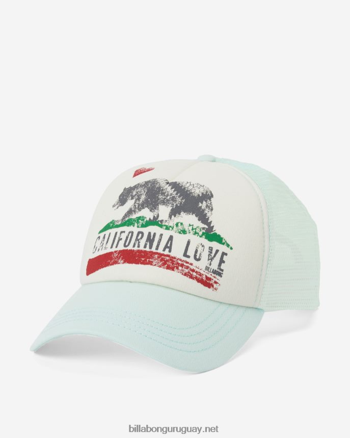 sombrero de camionero pitstop mujer menta suave DR68442487 Billabong