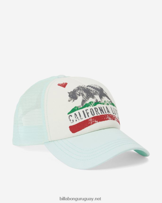 sombrero de camionero pitstop mujer menta suave DR68442487 Billabong
