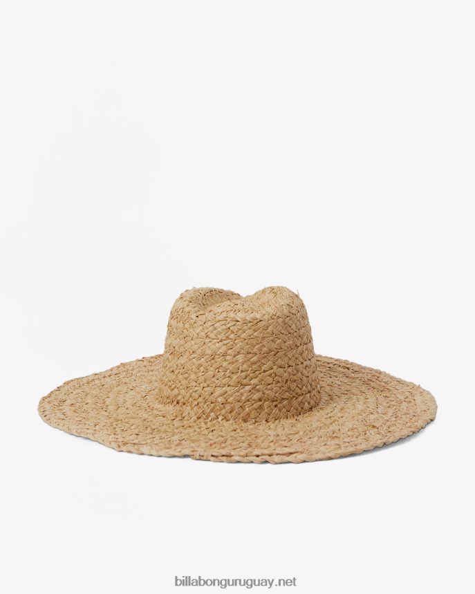 sombrero de paja de niebla marina mujer natural DR68442399 Billabong