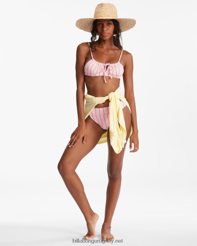 sombrero de paja de niebla marina mujer natural DR68442399 Billabong