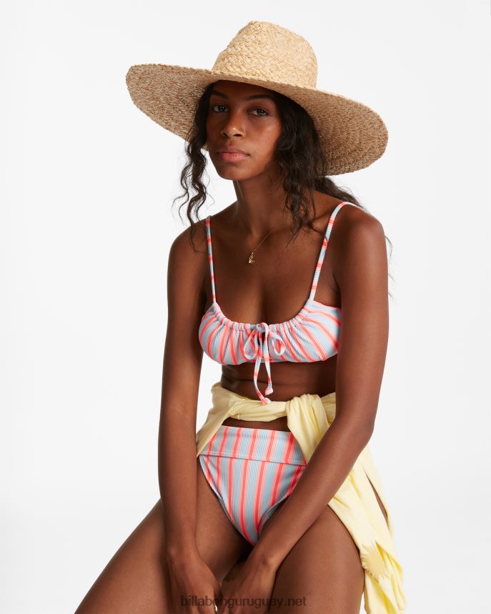 sombrero de paja de niebla marina mujer natural DR68442399 Billabong