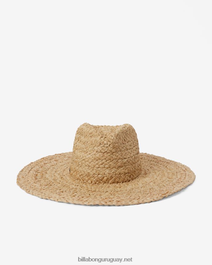 sombrero de paja de niebla marina mujer natural DR68442399 Billabong