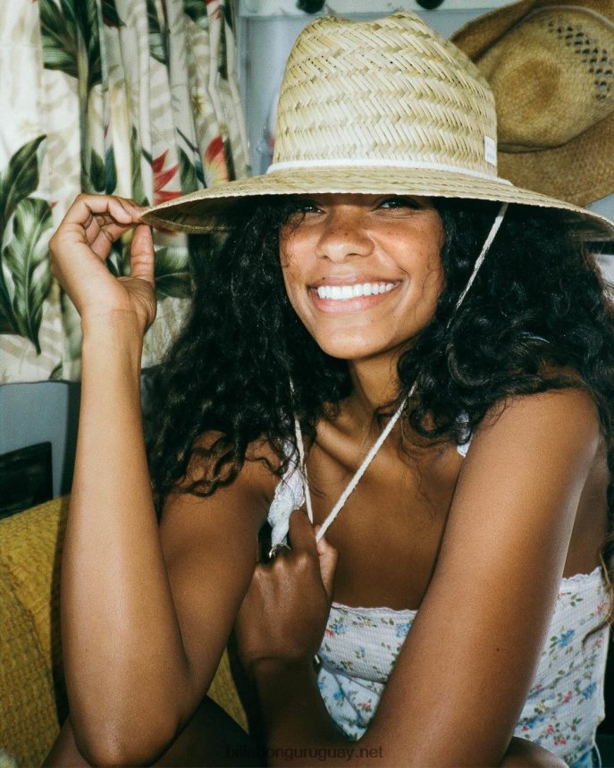 sombrero de paja recién llegado mujer natural DR68442388 Billabong