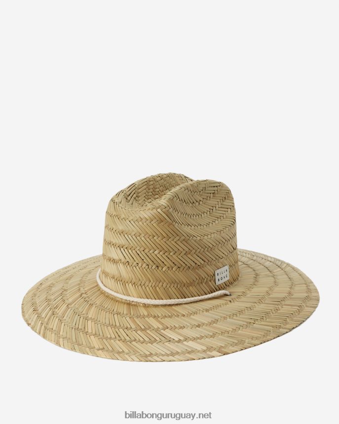 sombrero de paja recién llegado mujer natural DR68442388 Billabong