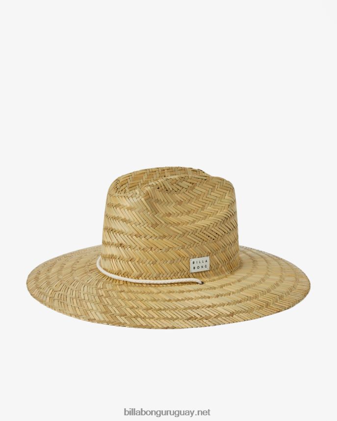 sombrero de paja recién llegado mujer natural DR68442388 Billabong