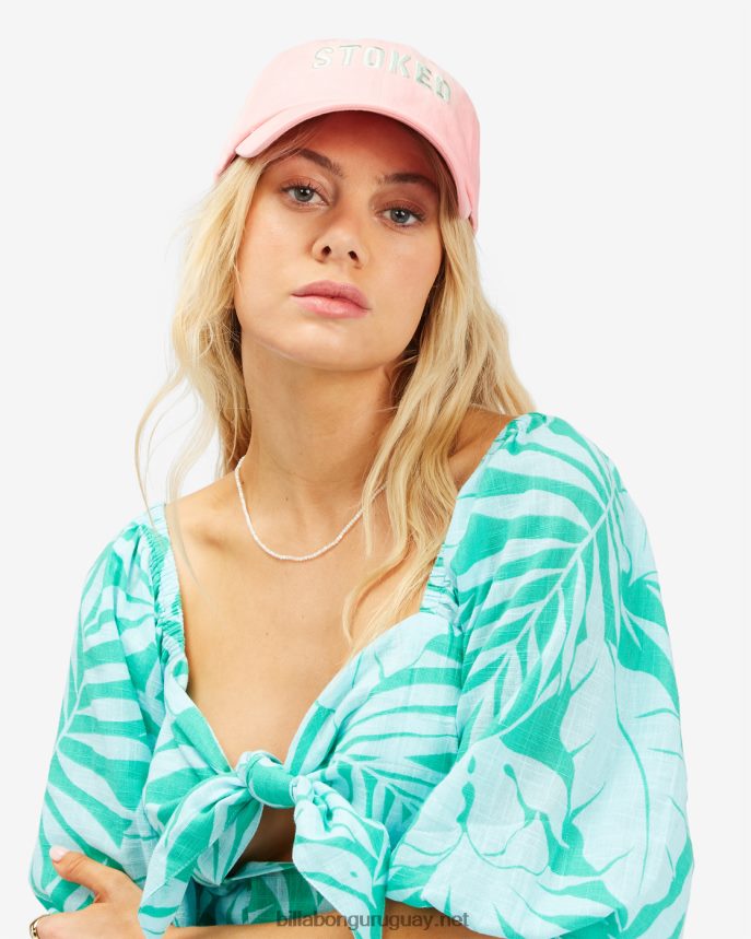 sombrero de papá feliz mujer puesta de sol rosa DR68442480 Billabong