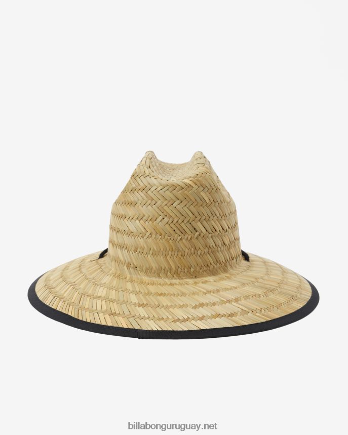 sombrero de socorrista de paja tipton mujer negro DR68442407 Billabong