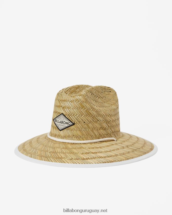 sombrero de socorrista de paja tipton mujer piel de naranja DR68442386 Billabong