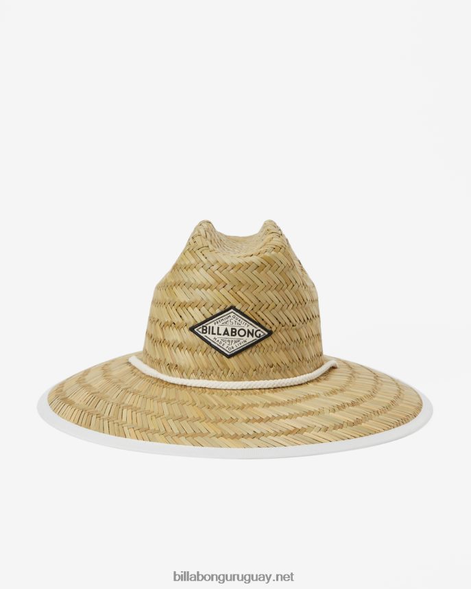 sombrero de socorrista de paja tipton mujer piel de naranja DR68442386 Billabong