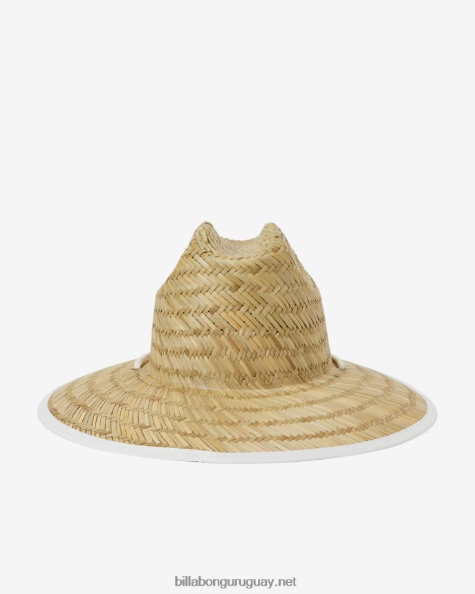 sombrero de socorrista de paja tipton mujer piel de naranja DR68442386 Billabong