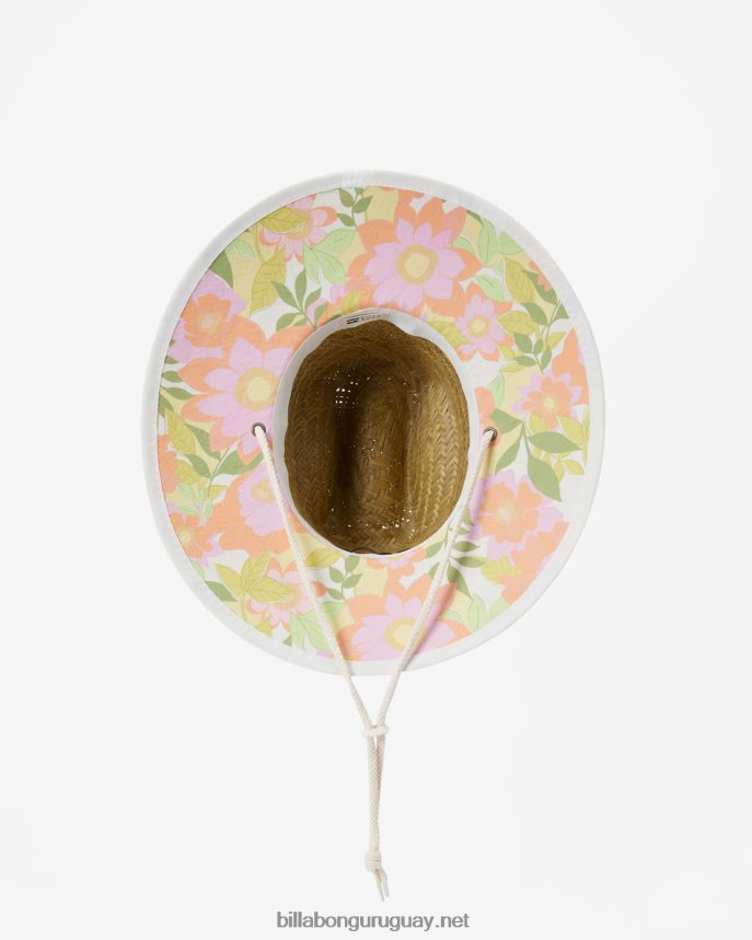sombrero de socorrista de paja tipton mujer piel de naranja DR68442386 Billabong