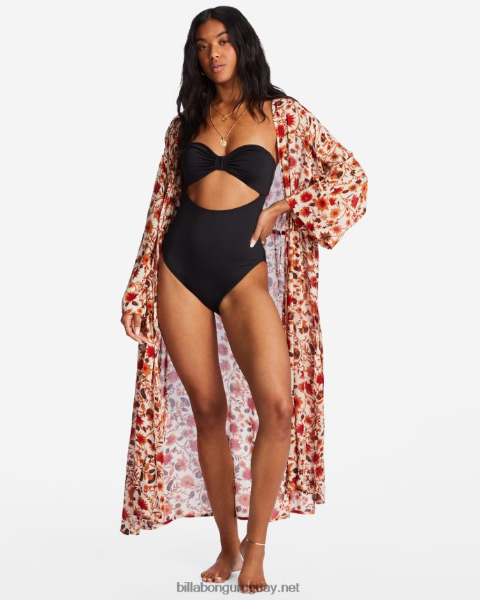 bata de playa kimono soñador cósmico mujer blanco antiguo DR68441718 Billabong