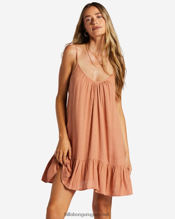 encubrimiento de playa con vibraciones de playa mujer amanecer rosa DR68441361 Billabong
