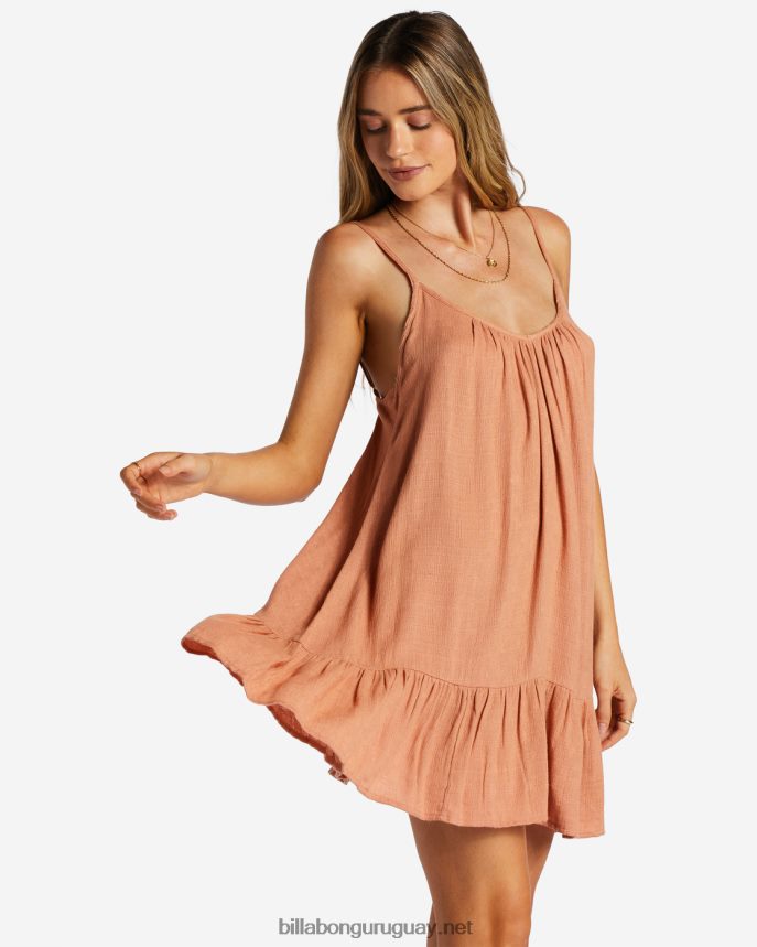 encubrimiento de playa con vibraciones de playa mujer amanecer rosa DR68441361 Billabong