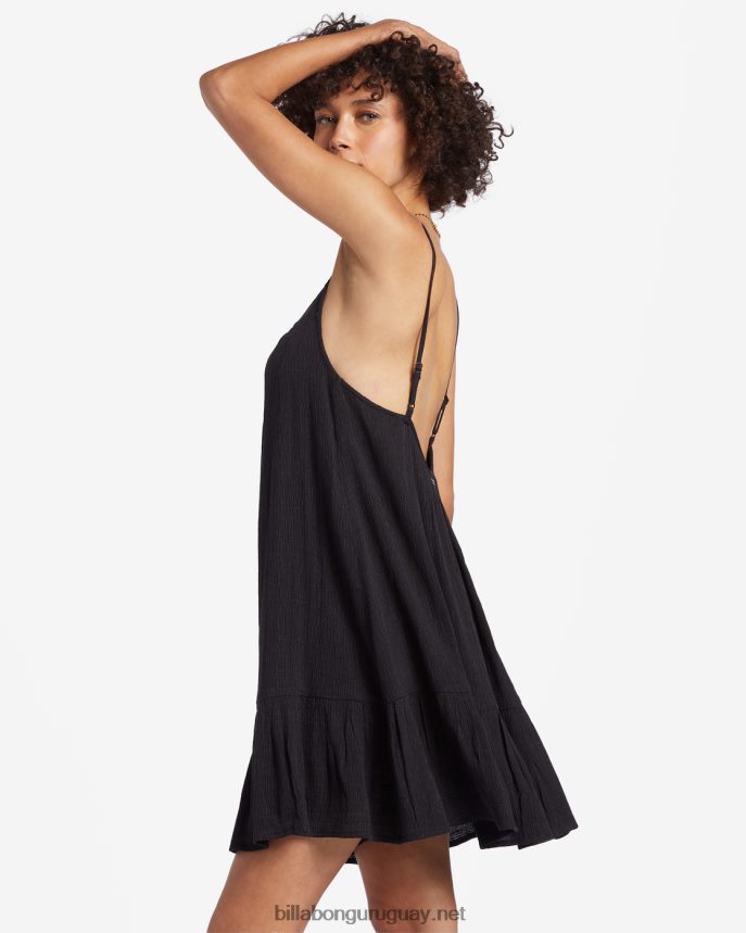 encubrimiento de playa con vibraciones de playa mujer guijarro negro DR68441355 Billabong