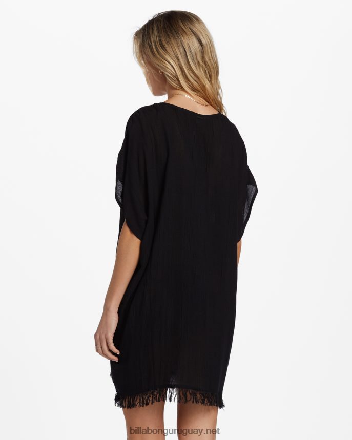 parte superior de la túnica mujer guijarro negro DR68441326 Billabong