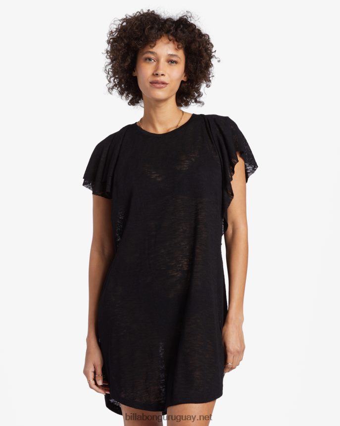 vestido de playa out for waves mujer guijarro negro DR68441356 Billabong