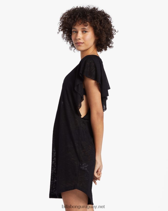 vestido de playa out for waves mujer guijarro negro DR68441356 Billabong