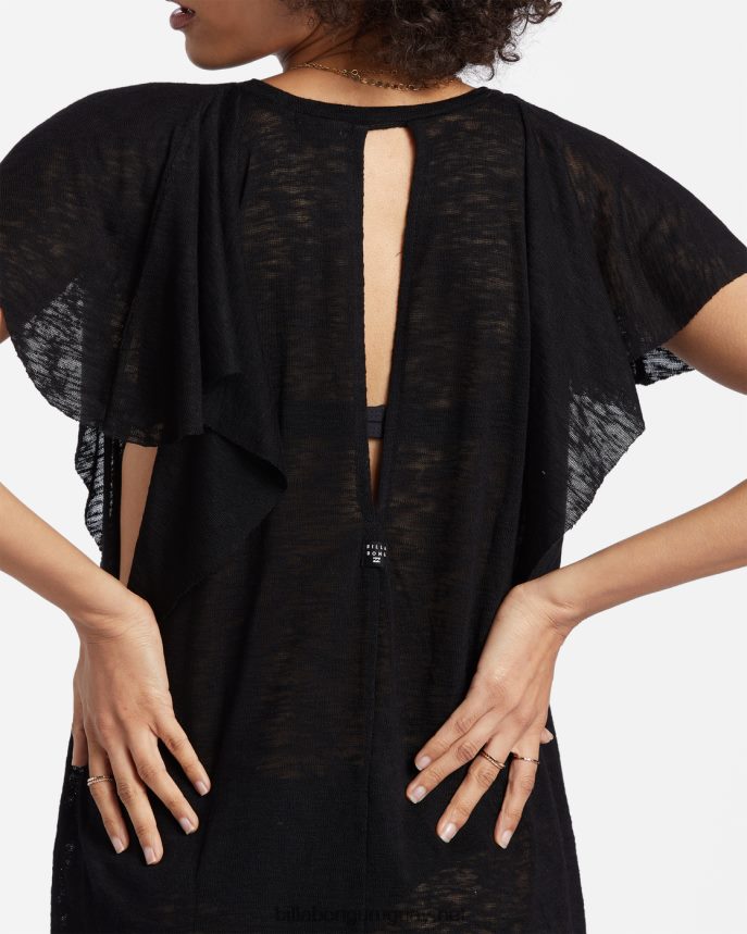 vestido de playa out for waves mujer guijarro negro DR68441356 Billabong
