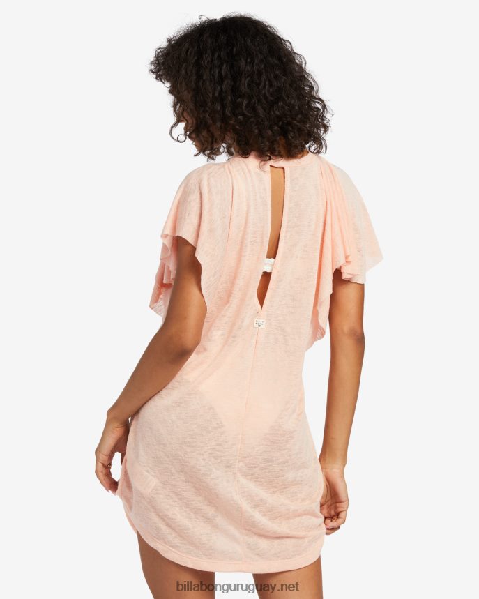 vestido de playa out for waves mujer suave y melocotón DR68441347 Billabong