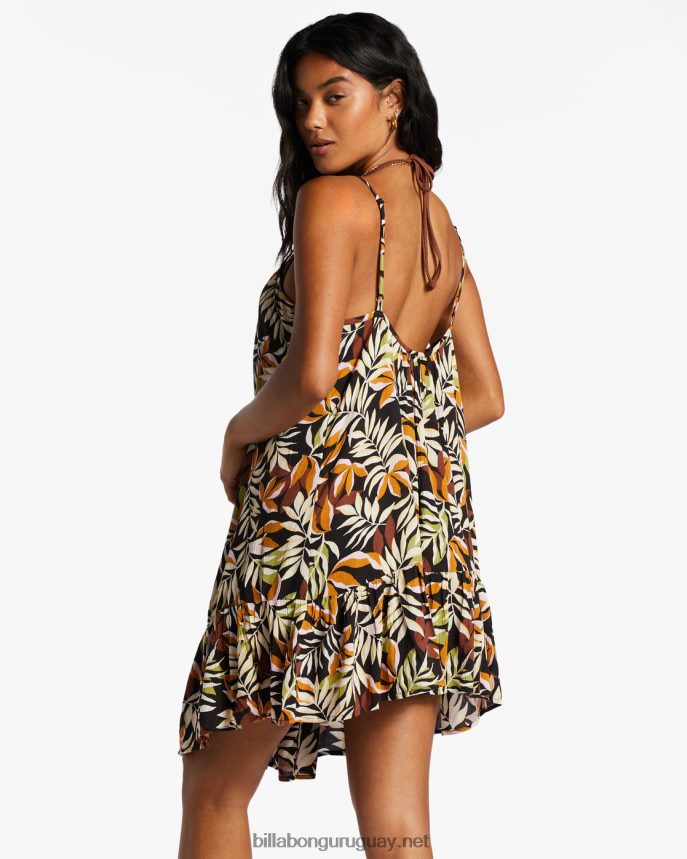 vibraciones de la playa nadar encubrirse mujer guijarro negro DR68441376 Billabong
