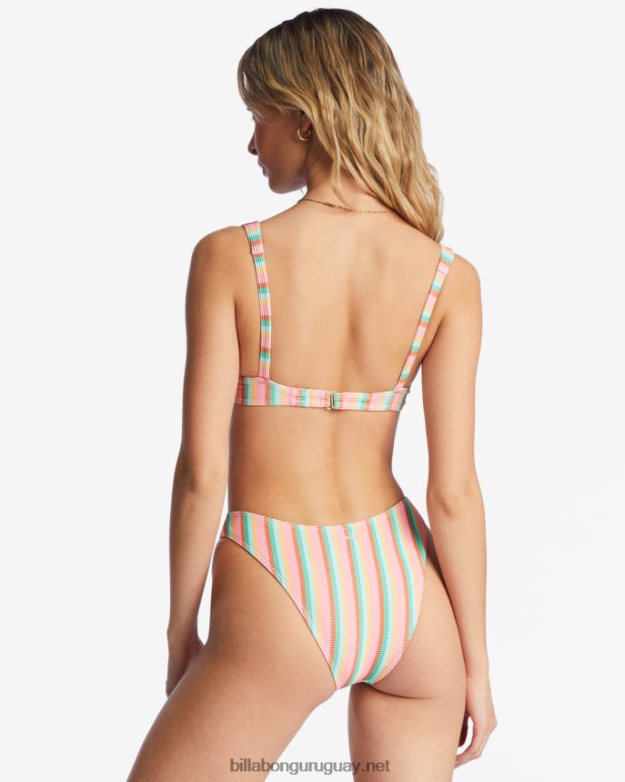 Braguitas de bikini Island Glow Tanlines Hike mujer multi DR68441451 Billabong