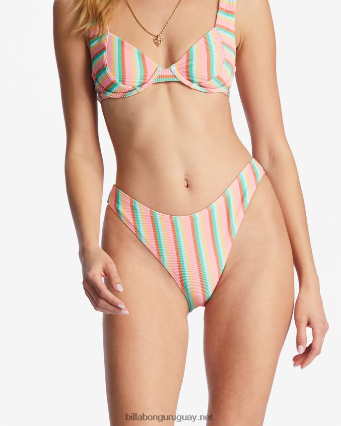 Braguitas de bikini Island Glow Tanlines Hike mujer multi DR68441451 Billabong