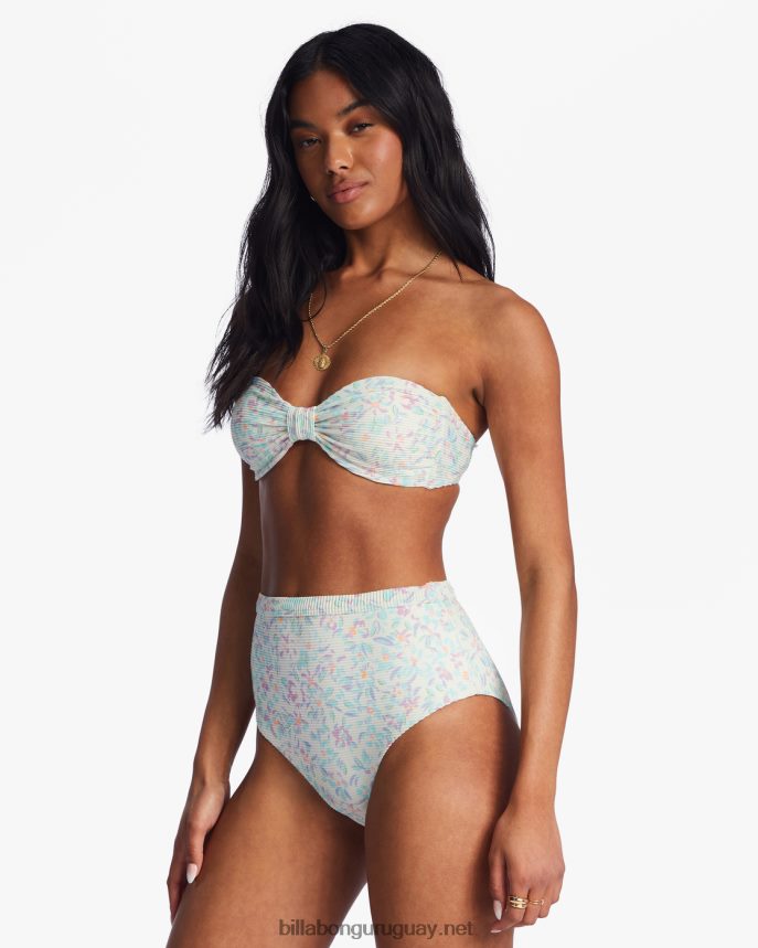 Braguitas de bikini altas retro tanlines de Sweet Oasis mujer cristal de sal DR68441412 Billabong