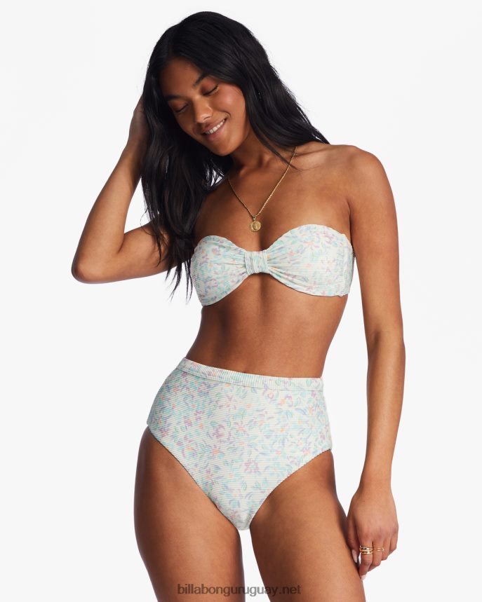 Braguitas de bikini altas retro tanlines de Sweet Oasis mujer cristal de sal DR68441412 Billabong