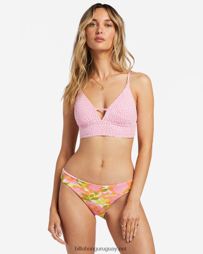 Braguitas de bikini medianas reversibles folk de verano mujer multi DR68441179 Billabong