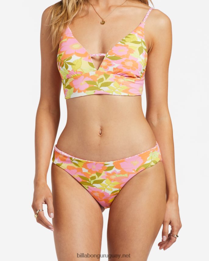 Braguitas de bikini medianas reversibles folk de verano mujer multi DR68441179 Billabong