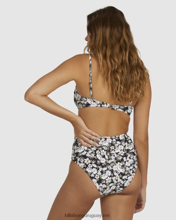 Braguitas de bikini retro altas de Bliss Fall mujer negro DR68441598 Billabong