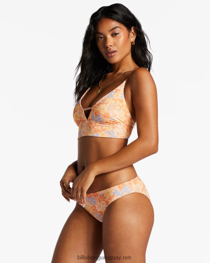 Braguitas de bikini reversibles lowrider de fine by me mujer melón claro DR68441394 Billabong