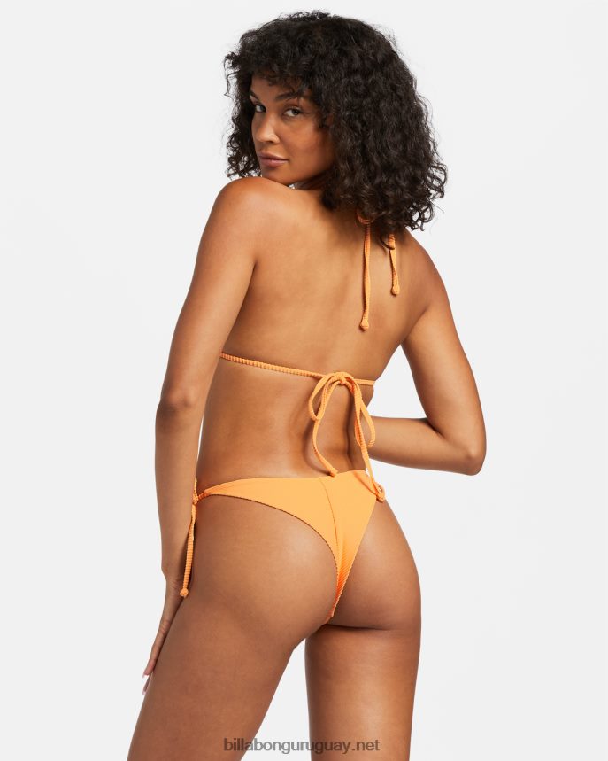 Braguitas de bikini tipo tanga con lazo lateral tanlines mujer piel de naranja DR68441215 Billabong