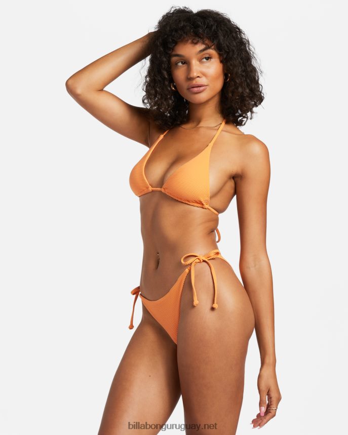 Braguitas de bikini tipo tanga con lazo lateral tanlines mujer piel de naranja DR68441215 Billabong