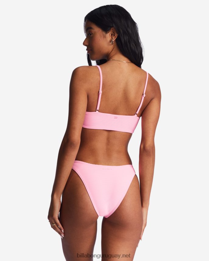 Braguitas de biquini Tanlines Hike mujer aturdimiento rosa DR68441491 Billabong