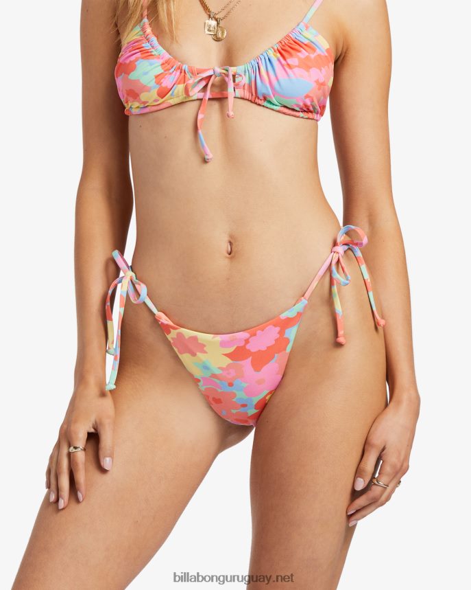Coast is Clear maya braguitas de bikini con lazo lateral mujer multi DR68441203 Billabong