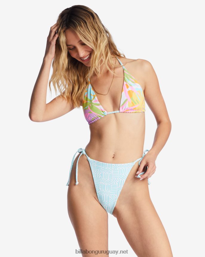 Dreamland rev havana braguitas de bikini reversibles con lazo lateral mujer multi DR68441422 Billabong